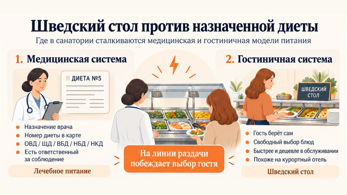 Врач назначил. Гость выбрал